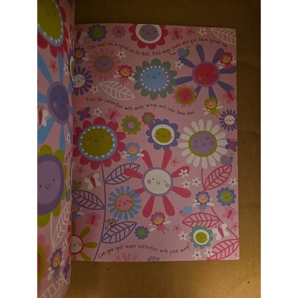 Lots of things to find and color in Fairyland Children's Book - Picture 3 of 4